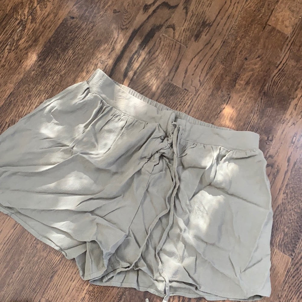 Green shorts